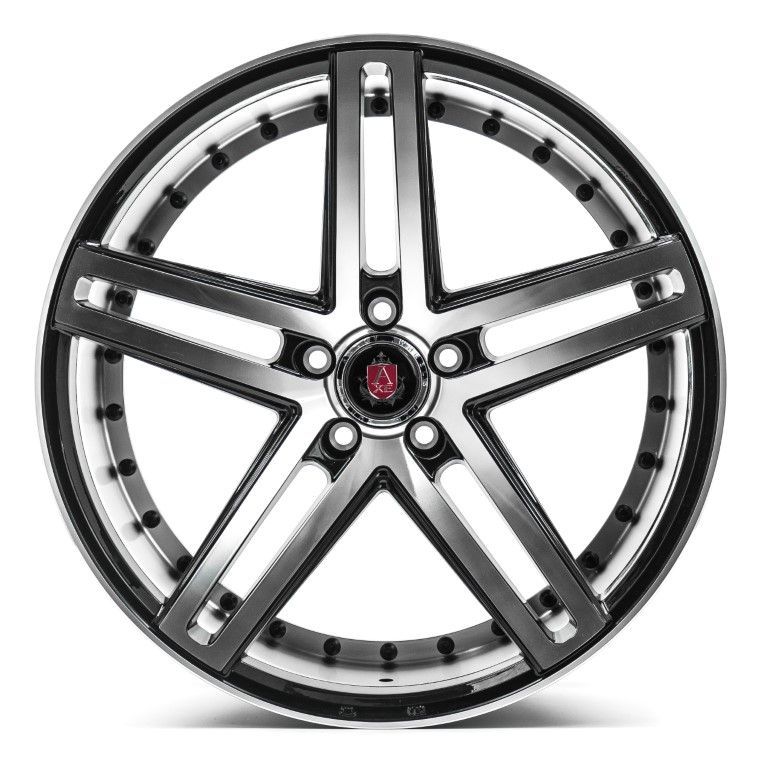 Axe Wheels<br>EX20 - Black Polished (19x8.5)